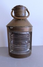 Fanal d angle lentille de Fresnel lanterne marine bateau alimenté en pétrole