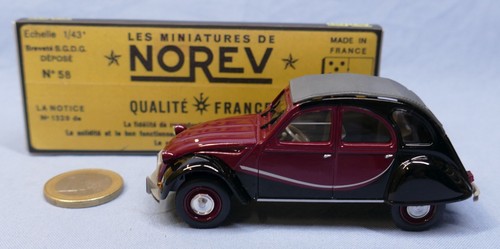 Norev citroën 2cv - norev,