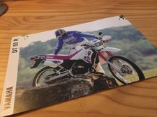Yamaha DT50R DT50 R DT 50 prospectus moto brochure prospekt dépliant français