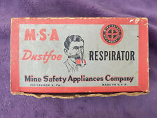 Masque respirateur d'usine d'armements US - 2eme guerre - complet