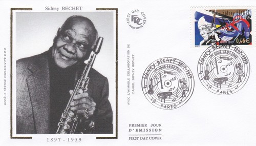 France 2002 fdc sidney bechet - france,