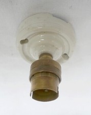 PLAFONNIER PORCELAINE  BLANCHE