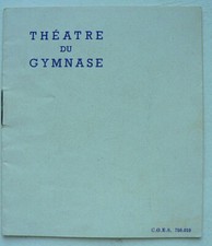Théâtre du Gymnase 1943 Le
