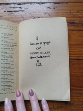 Henry MILLER par F.J TEMPLE