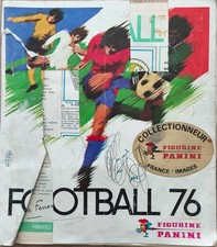 Album Panini football 76 incomplet