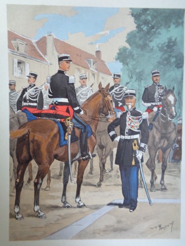 Gravure militaire maurice - gravure,