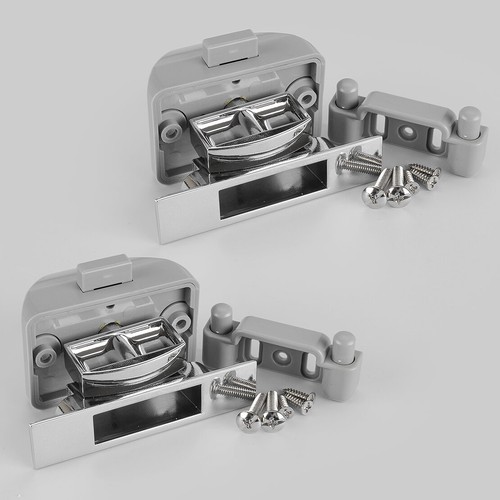 Push button cabinet latch - push,