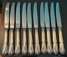 10 Couteaux De Table Métal