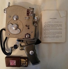 Ancienne Camera Camex ERCSAM 8mm avec accessoires divers