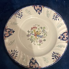 Assiette Vieux Rouen Longwy