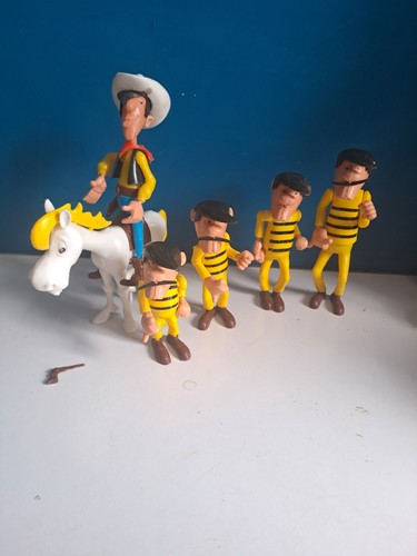 Lot figurines lucky luke - lot,
