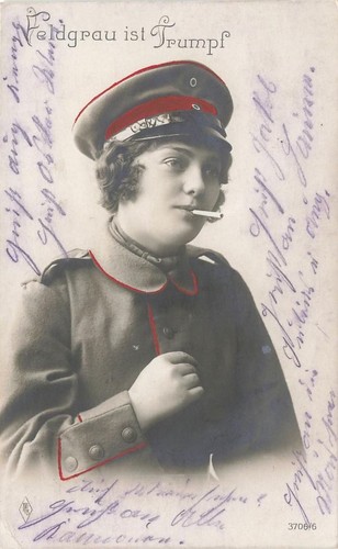 Carte postale ww1 feldgrau - postale,