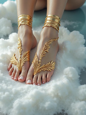 Photo Pieds Féminins, Style Artistique et Élégant, Format 15 x 20