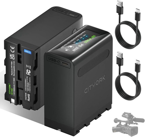 Batteries f980 pour - 2,