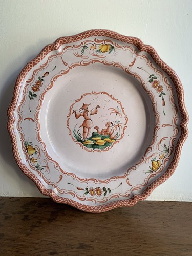 Belle assiette décorative - belle,