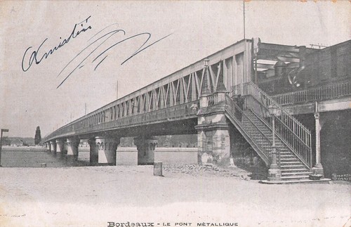 Bordeaux pont métallique - bordeaux,,