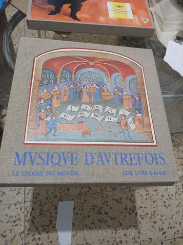 Coffret musique autrefois - coffret,
