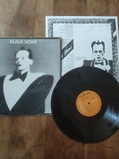 33t Lp vinyle Klaus Nomi