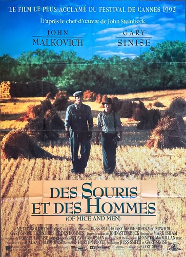 Affiche cinéma des souris - des,