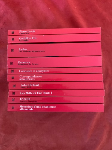 Erotique lot livres - erotique,
