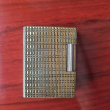Briquet ST Dupont vintage guilloché plaqué or numéroté