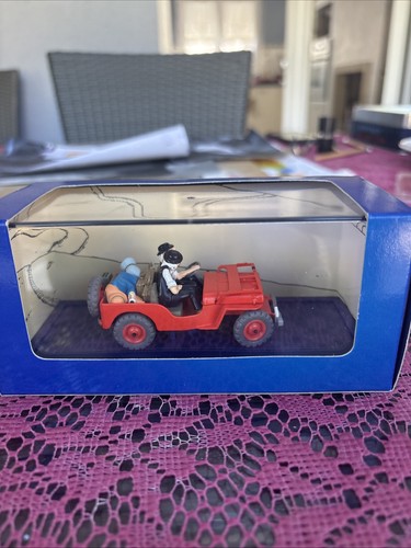 Voiture tintin la - tintin, jeep