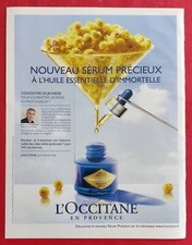 Publicité de Presse: Produits de beauté L'OCCITANE  - Soins Anti-Age  Rides 2012