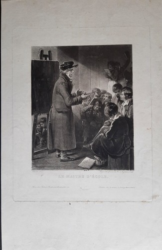Maître école par s - d'école,