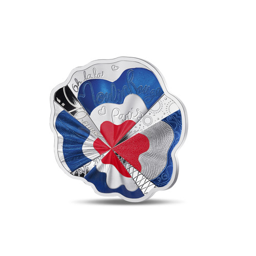 Moulin rouge monnaie - rouge, 10€