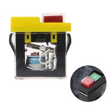 Interrupteur électromagnétique 250 V 6 A pour rectifieuse, scie, outils