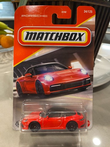 Matchbox rouge porsche 911 - rouge,