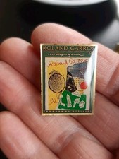 Pin's PINS FFT tennis Roland garros 1992