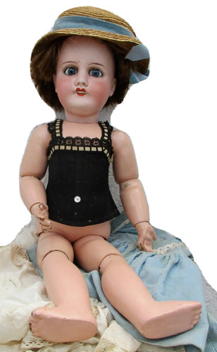 Poupee jumeau tete porcelaine - poupee,