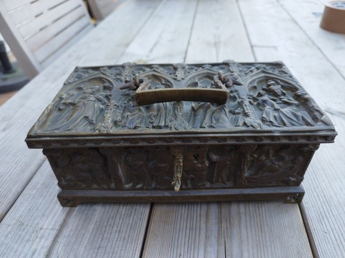 Coffret bronze boîte - en,