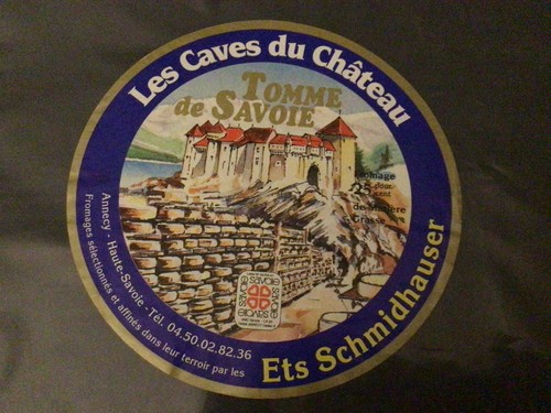 Grande etiquette fromage tomme - grande,