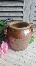 ANCIEN  POT GRES BEIGE CRUCHE