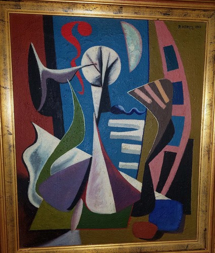 Grand tableau huile sur - grand,