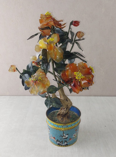 Ancien pot fleur - de,