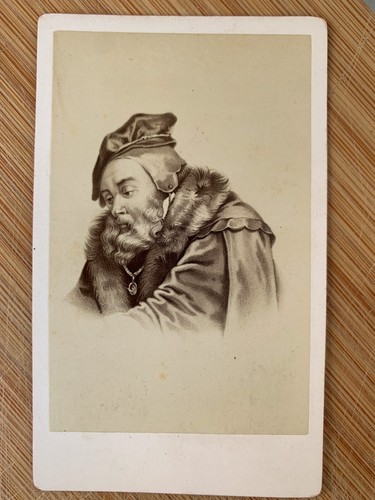 Photo carte cdv 1865 portrait - photo,