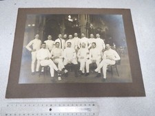CA489 PHOTO PHOTOGRAPHIE ANCIENNE ESCRIME ESCRIMEUR SPORT GROUPE SABRE