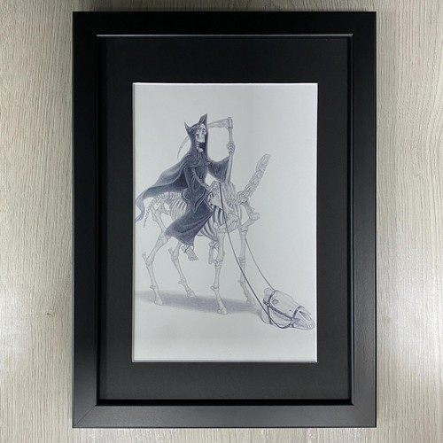 Art encadré cheval - encadré, et