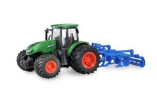 AMEWI / Tracteur RC Avec Grubber, Son & Lumière, 1:24 RTR Vert / 22640