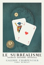 Max ERNST Galerie Charpentier 1964 affiche en lithographie