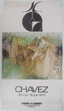 [AFFICHE D'ART] CHAVEZ : Paysage de montagne #Gaubert, 1973