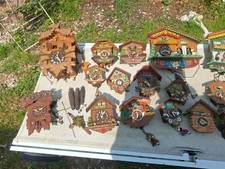 gros lot pièces coucou entier et pièce a restaurer