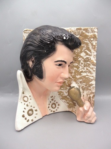 Vtg elvis presley - with, mic