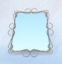 Miroir Métal Doré Vintage A
