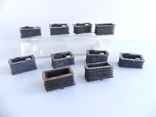 (2) 1:43 MEUNIER ECHELLE O / 10 SOUFFLETS POUR VOITURE VOYAGEURS