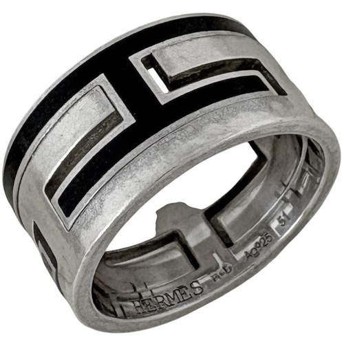 Bague hermes move ash - move, logo