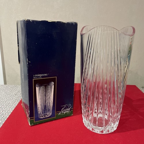Vase cristal arques - cristal, d’arques